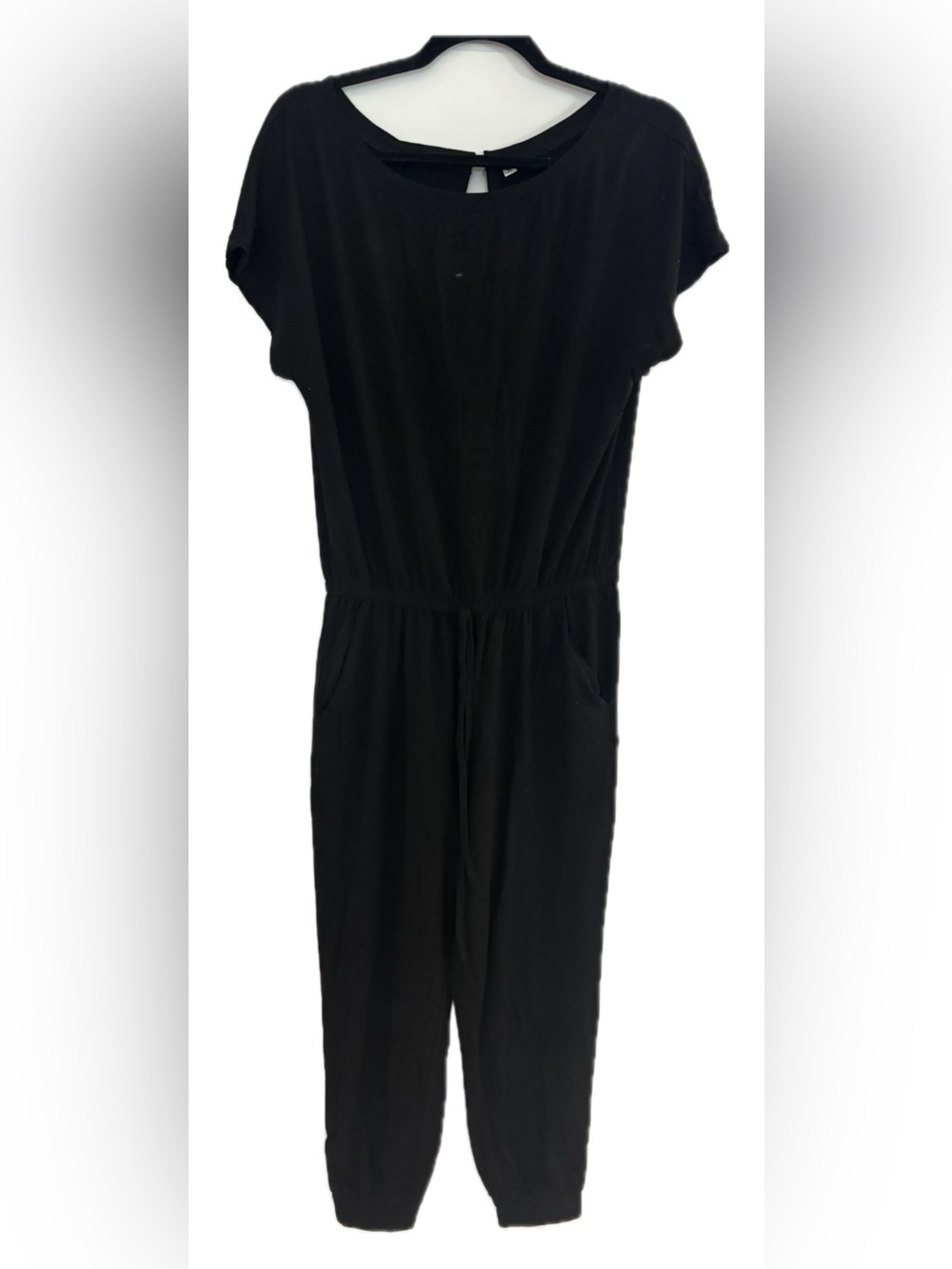 Black One-Piece Jumpsuit - Comfortable Everyday Wear